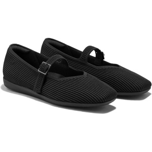 image:imageVIVAIA Womens Margot Walker Mary Jane Arch Support FlatsBlack