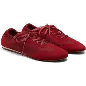 image:imageVIVAIA Yancy Womens Fashion Sneakers Comfortable Jogger ReNylon Sneakerina Retro Lightweight Walking ShoesBrick Red