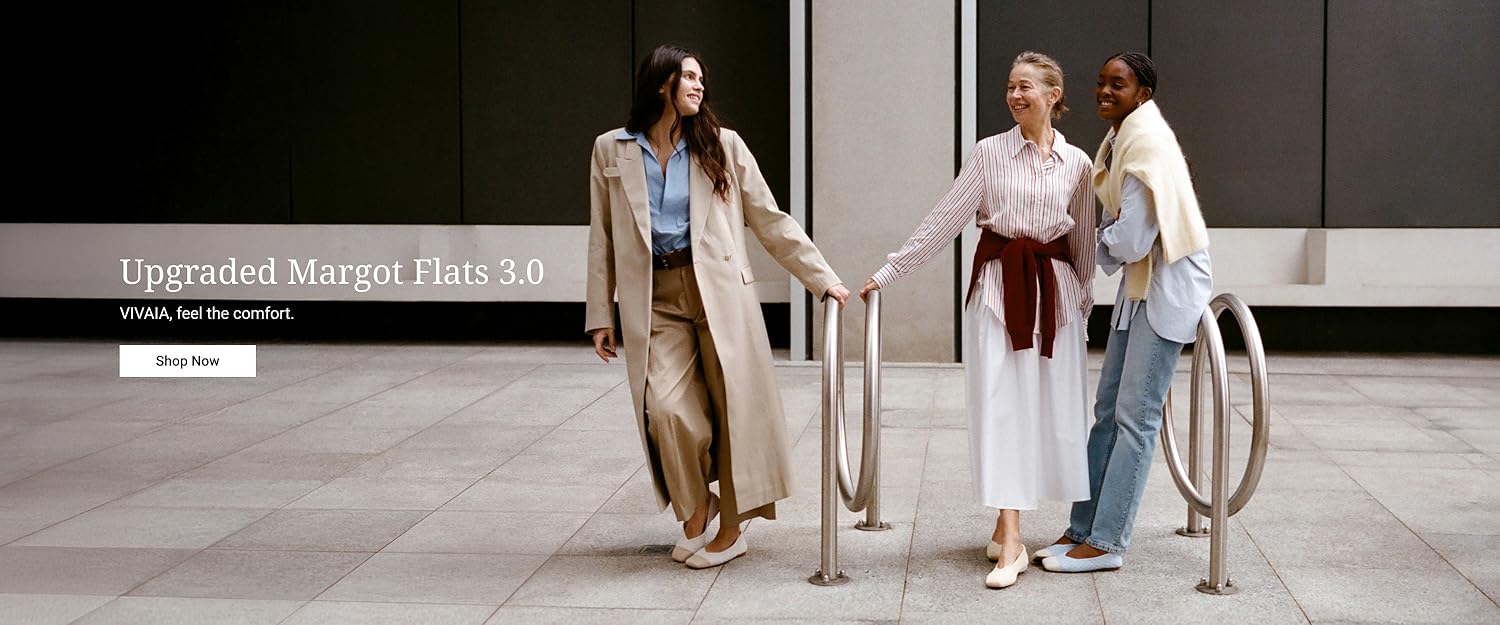 VIVAIA | Style That Walks With You – Eco Recycled Comfort Work Footwear
